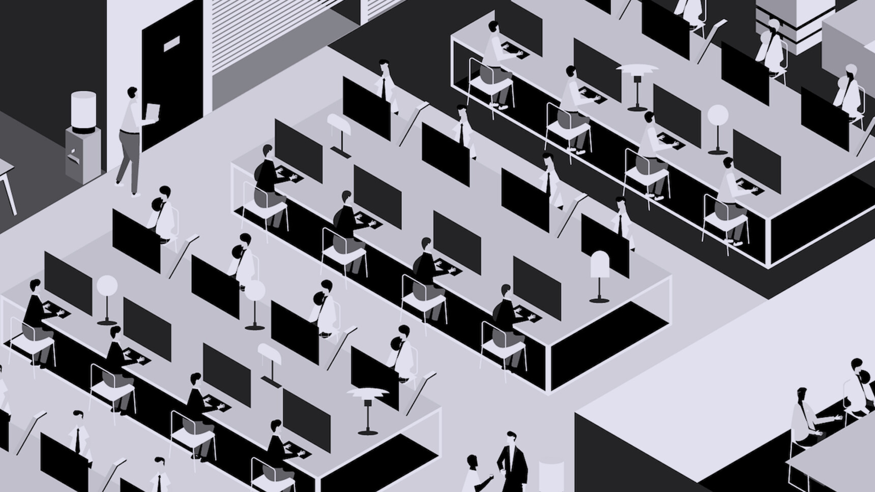 Open Plan Office Focus Hero