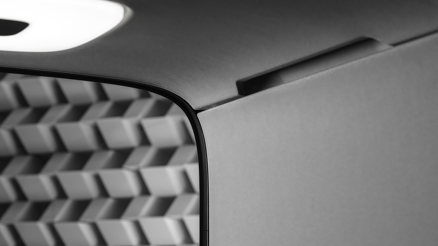 Framery One Meeting Pod Detail Image Showing Structure Of The Pod