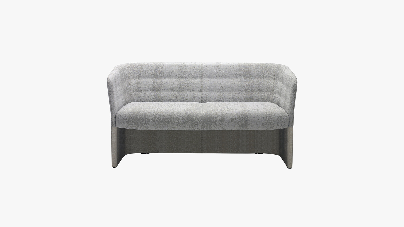 Sitland Cell 72 Sofa With Floor-Standing Base With Grey Finish On White Background