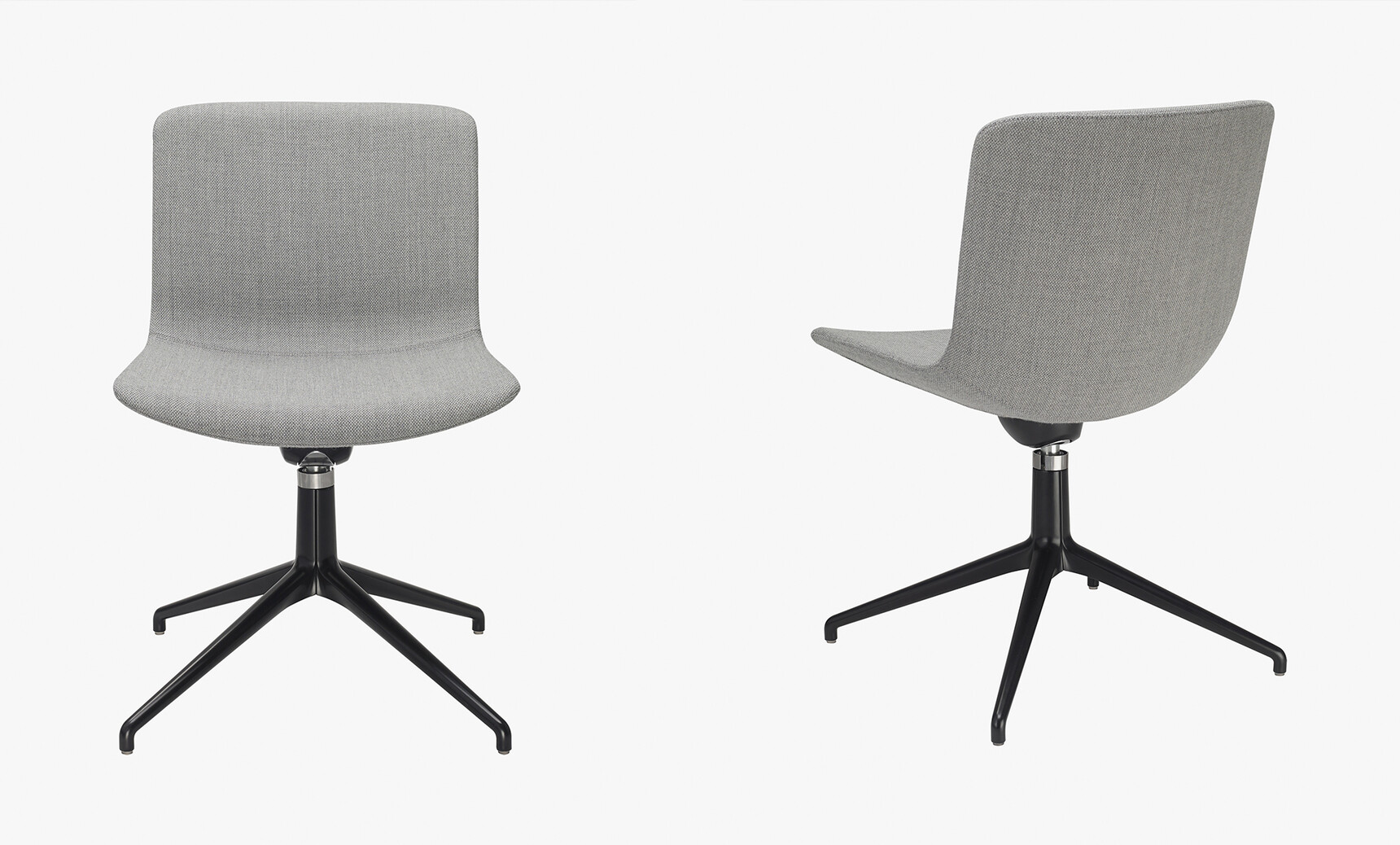 Sitland Milos Executive Meeting Chair With Four Star Black Base Family Image On White Background