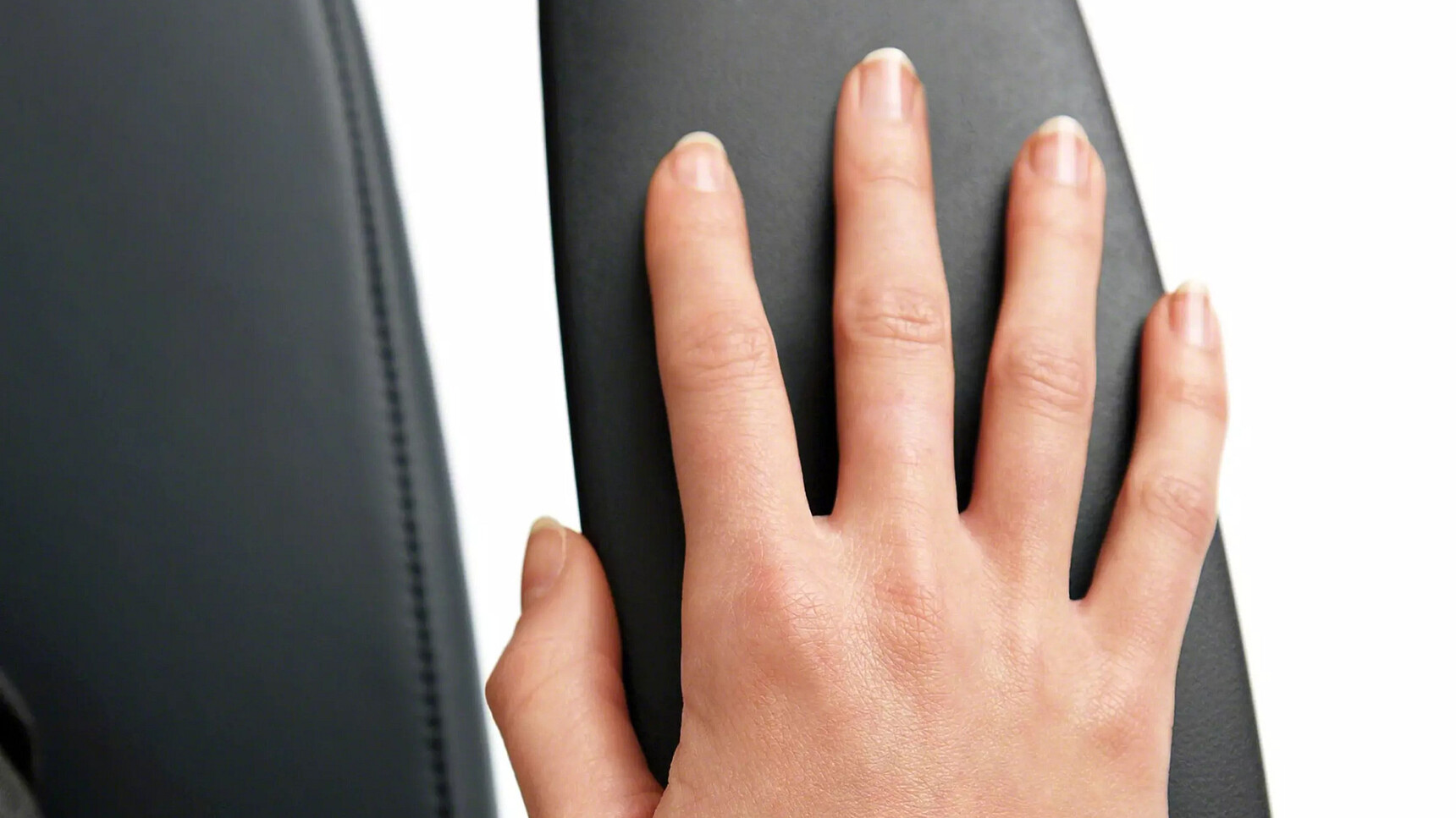 Steelcase Amia Office Task Office Chair Detail Image Showing Armrest