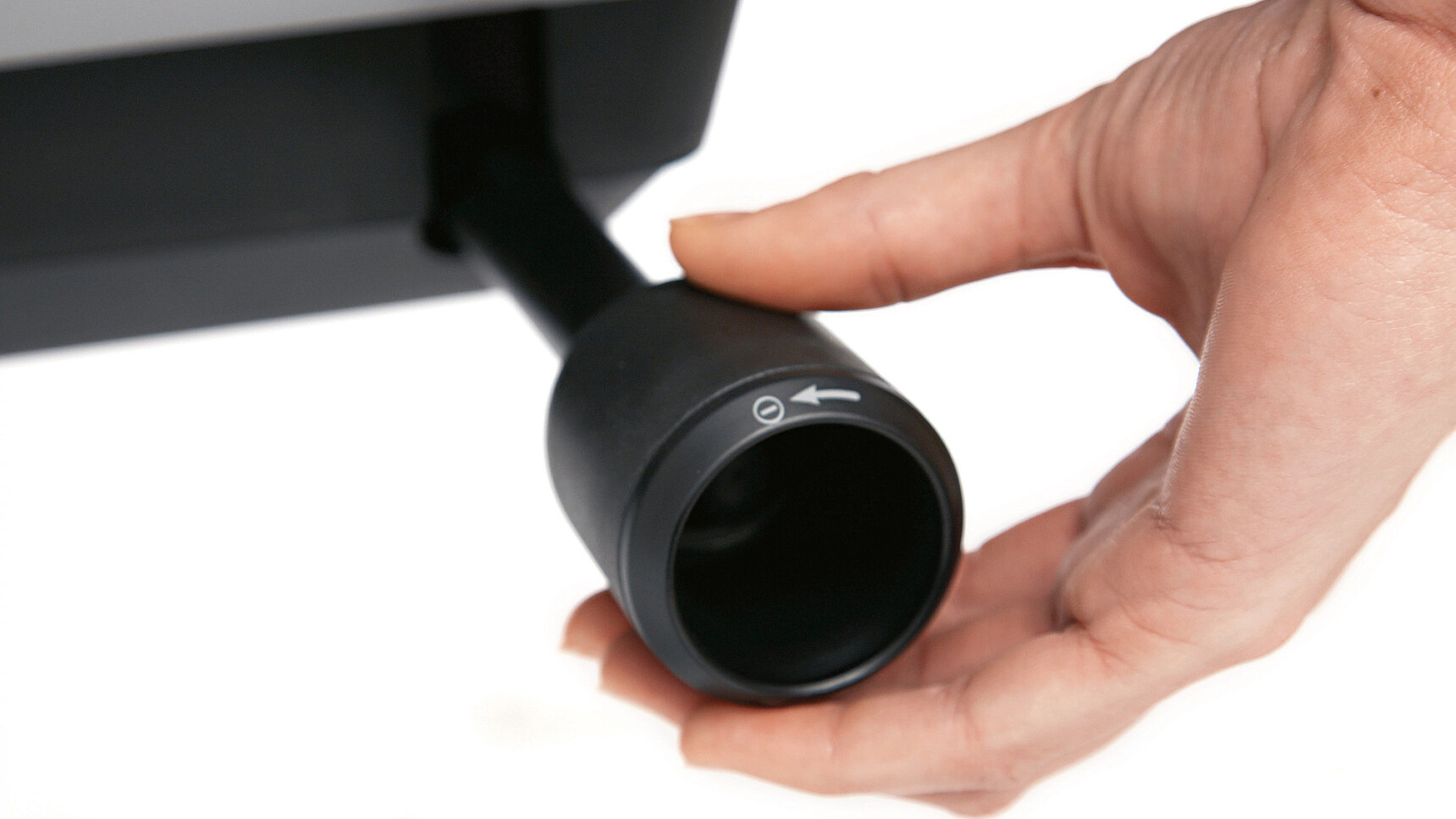 Steelcase Amia Platinum Office Task Chair Detail Image Of The Chairs Controls