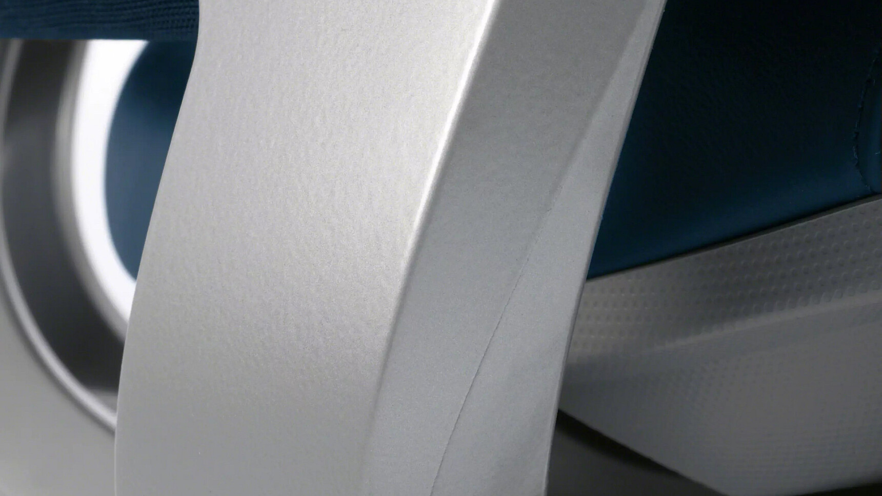 Steelcase Amia Platinum Office Task Chair Detail Image Of The Arm