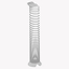 Silver Slinky Cable Riser