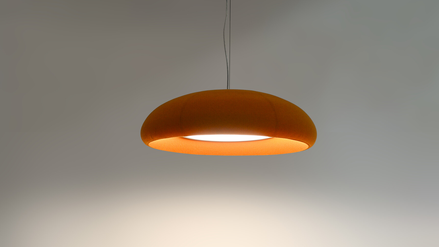 Buzzi Space BuzziDome With Dark Orange Upholstery Family Image