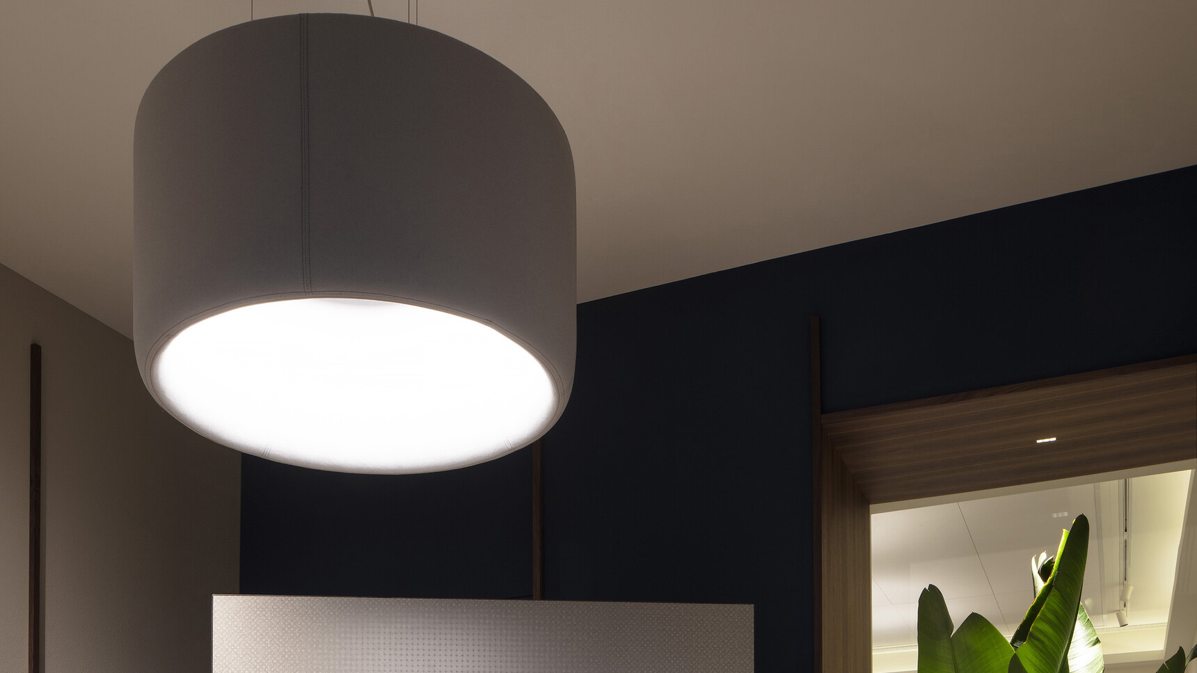 Buzzi Space BuzziJet Light With Grey Upholstery Detail Image