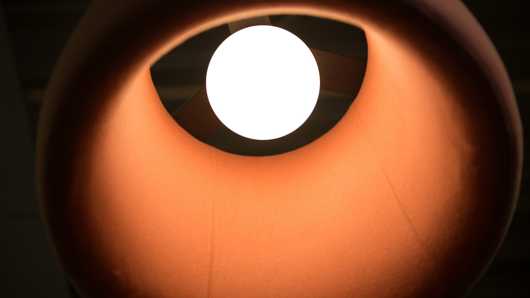 Buzzi Space BuzziProp LED Light Detail Image Of The Light Bulb In The Shade