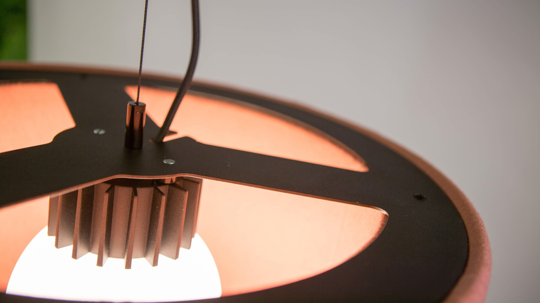 Buzzi Space BuzziProp LED Light Detail Image Of The Structure And Bulb