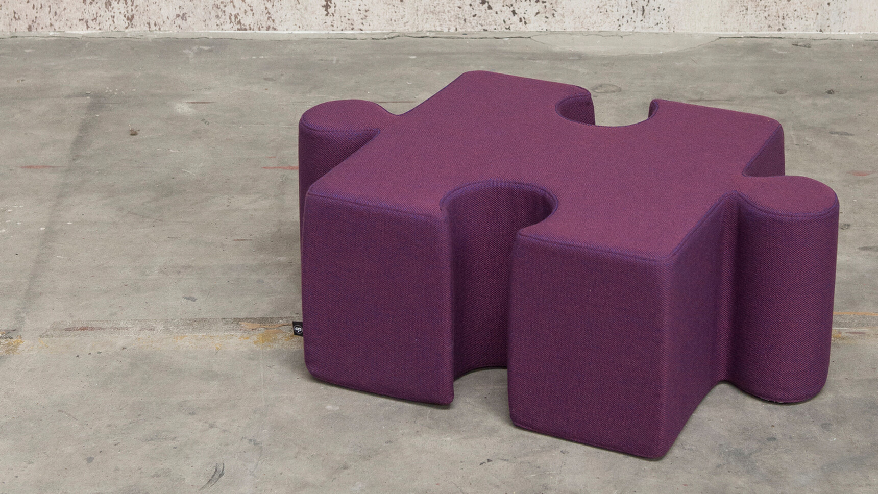 Buzzi Space BuzziPuzzle Low Acoustic Element In Purple Detail Image