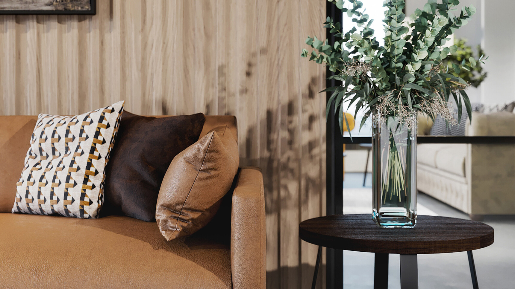 Connection Aviary Side Table Detail Image