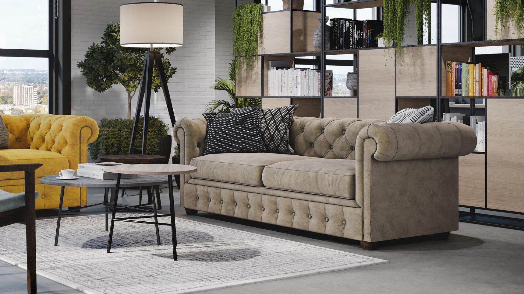 Connection Bloomsbury Three Seater Sofa Family Image With Bloomsbury Armchair