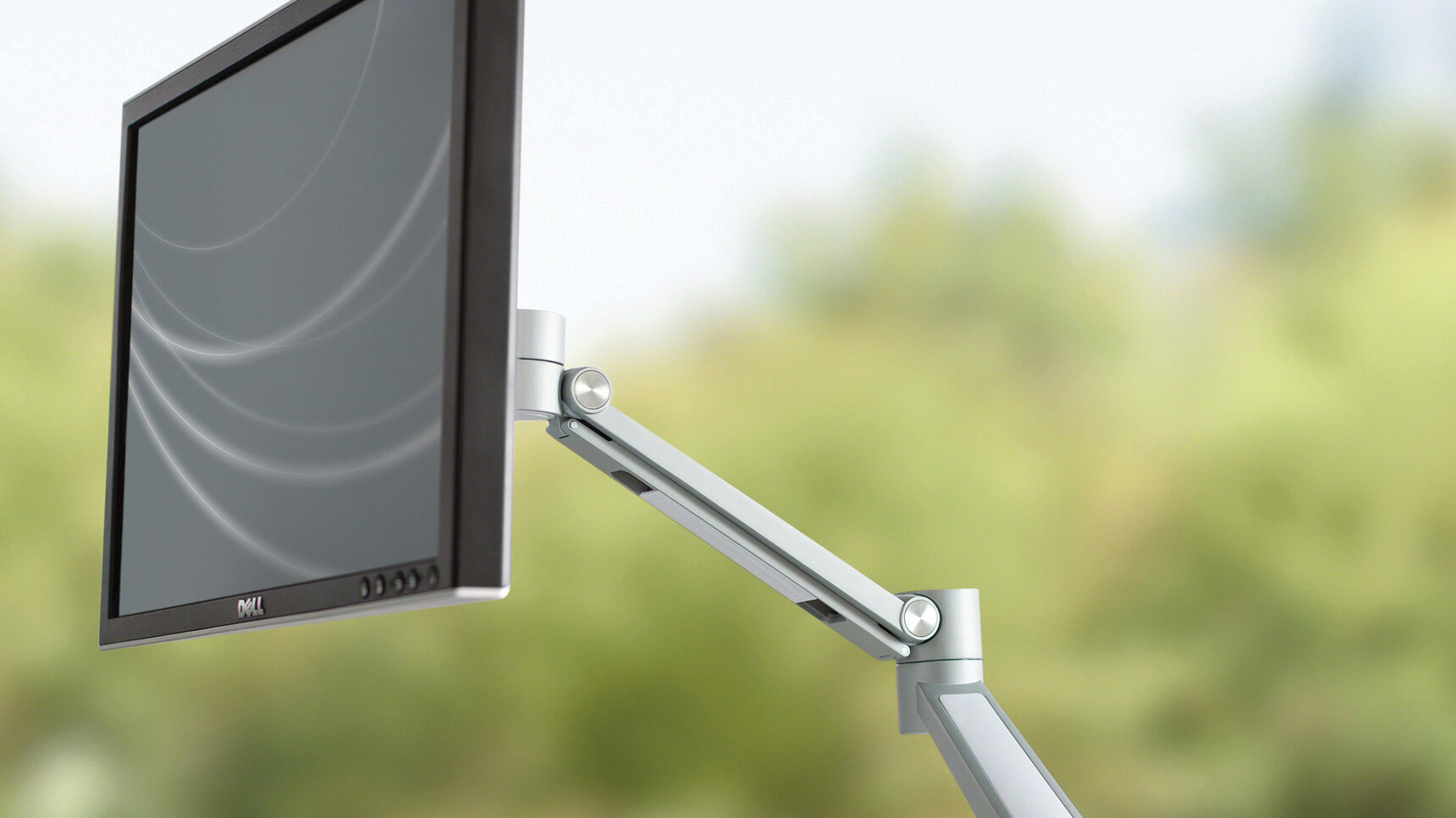 Steelcase Volley Single Monitor Arm Detail Image