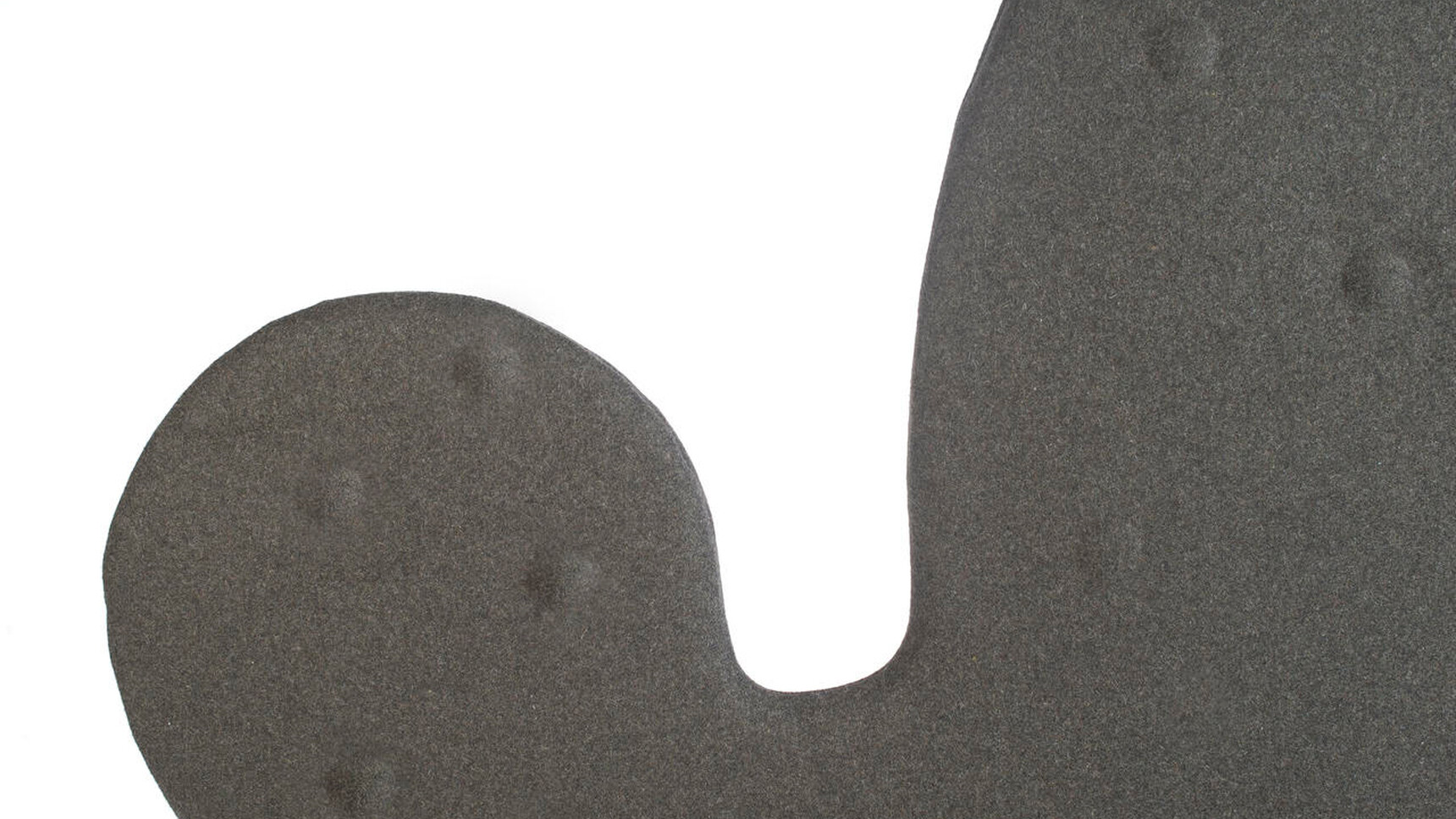 BuzziCactus Taco Acoustic Element In Black Fabric Detail Image