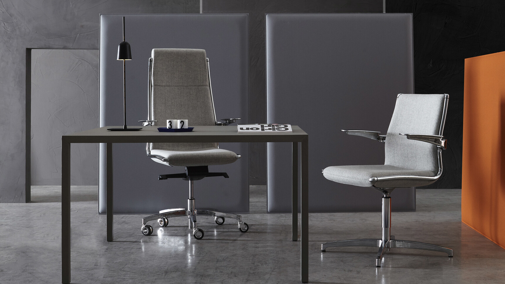 Sitland Vega Hit Executive Office Chair Family Image At Table