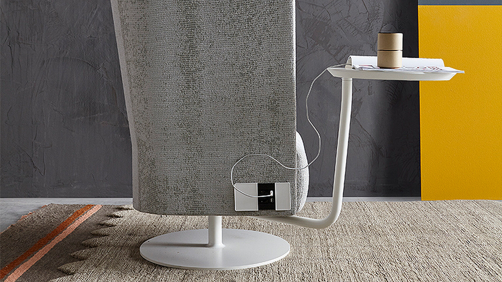 Sitland Cell 128 High Back Sofa Detail Image