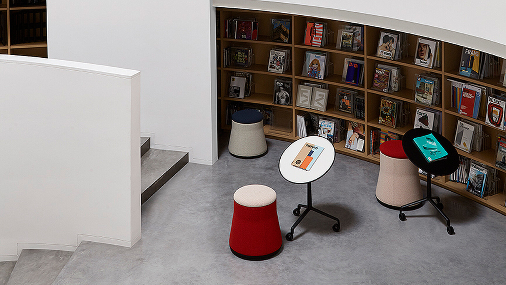 Sitland Joy Pouffes In Lounge Setting