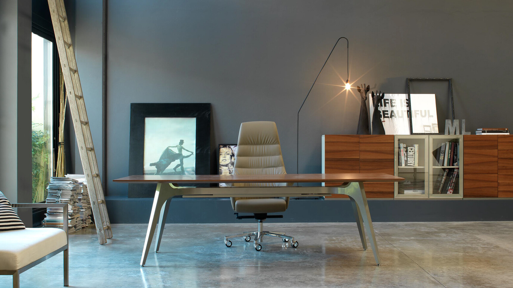 Sitland Of Course High Back Executive Office Chair At Desk Family Image