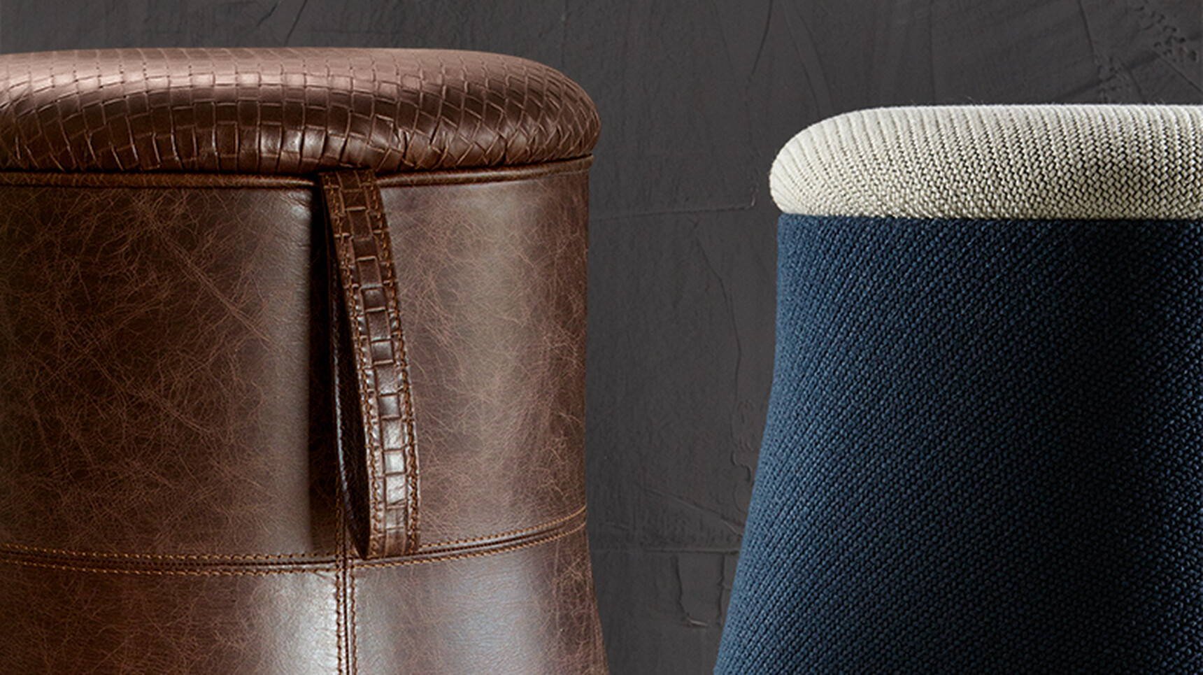 Sitland Joy Pouffes Detail Image