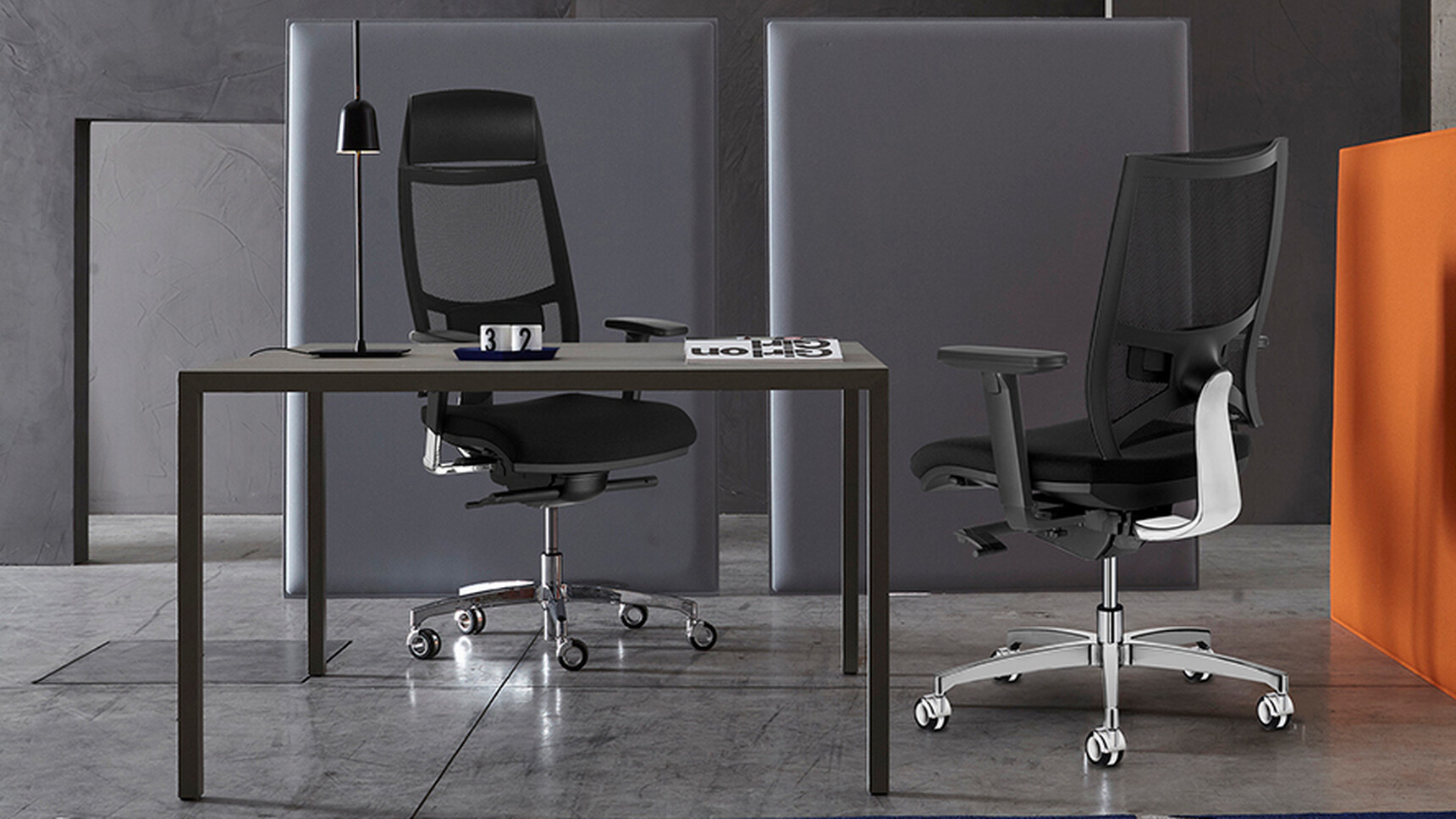 Sitland Team Strikes At Desk Family Image