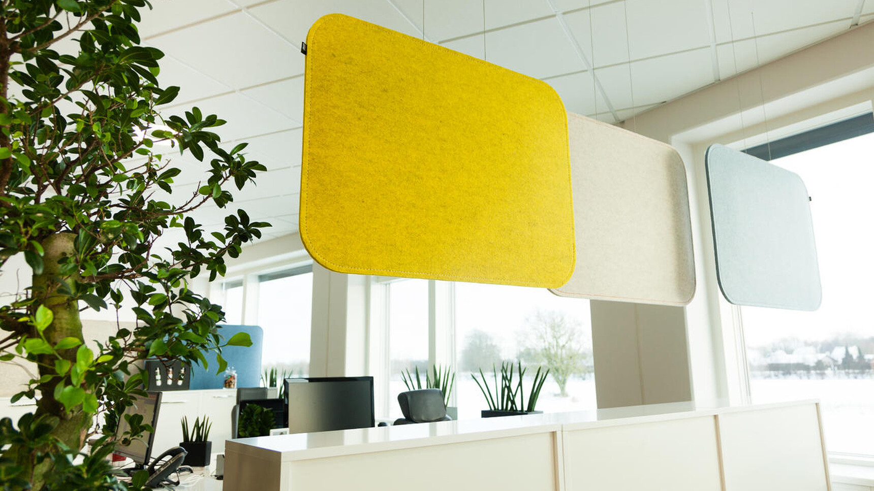 Buzzi Space BuzziLoose Acoustic Hanging Panel Flat Detail Image