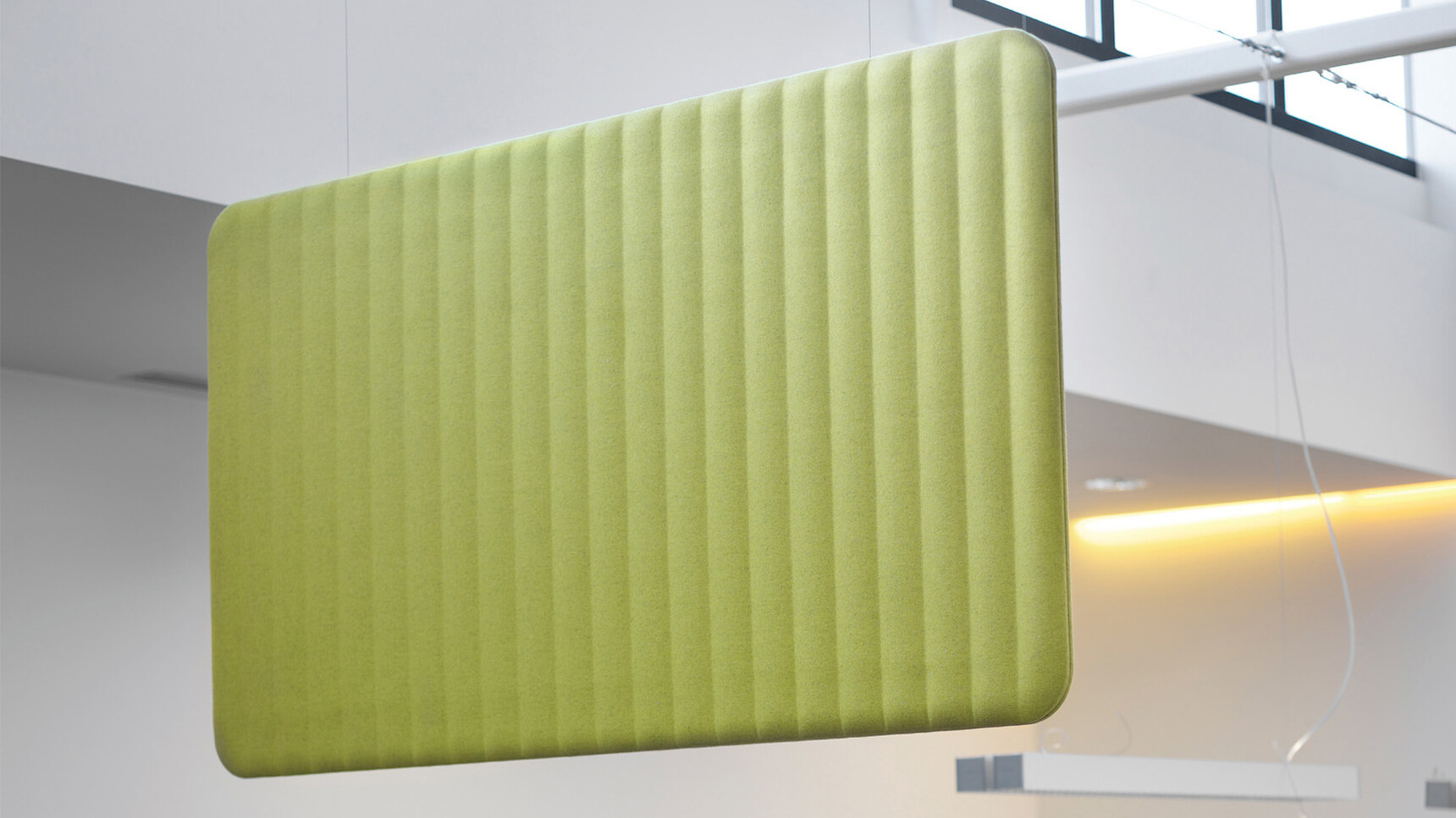 Buzzi Space BuzziLoose Acoustic Hanging Panel 3D Detail Image
