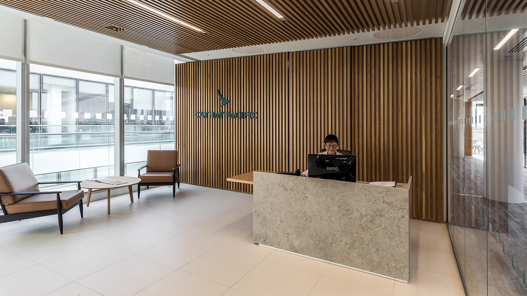 Buzzi Space BuzziNordic ST101 Armchair In Office Environment