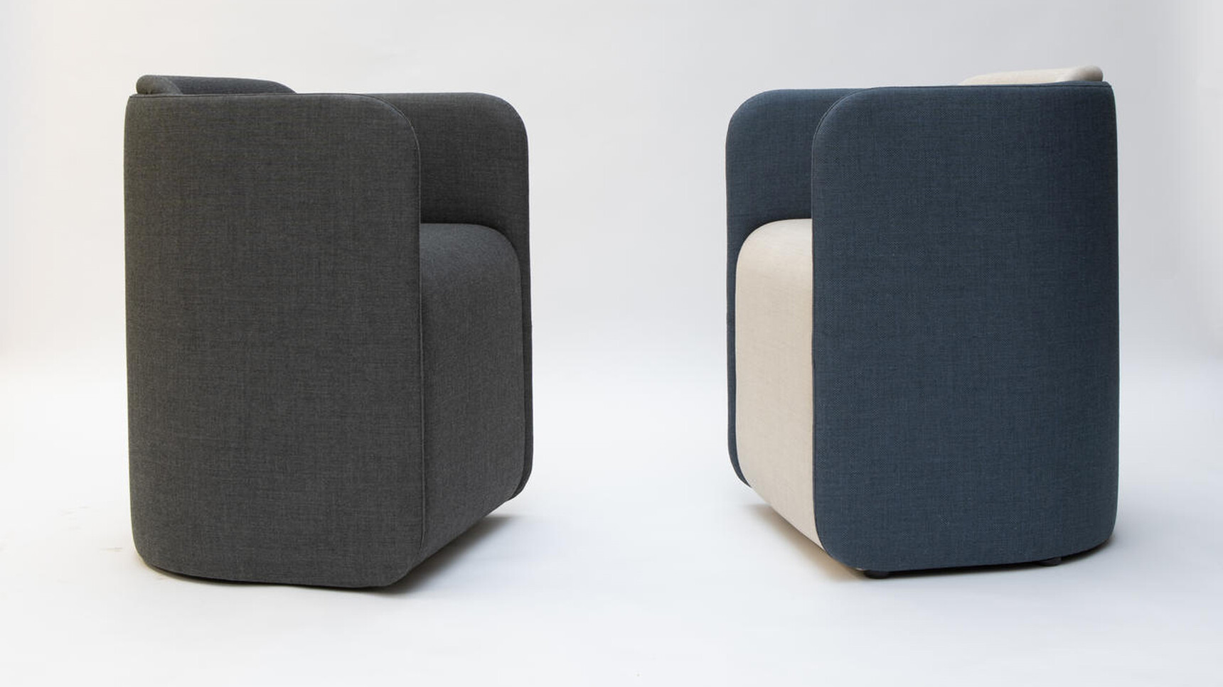 Two Buzzi Space BuzziDee Plus Meeting Chairs Facing Each Other