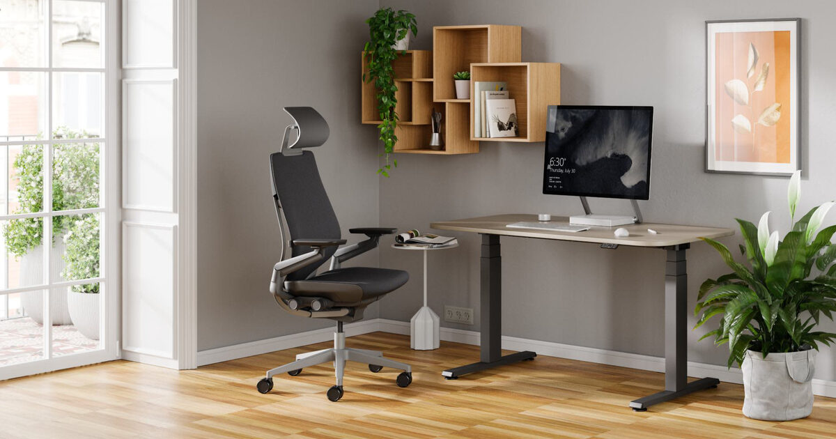 Steelcase home office chair discount