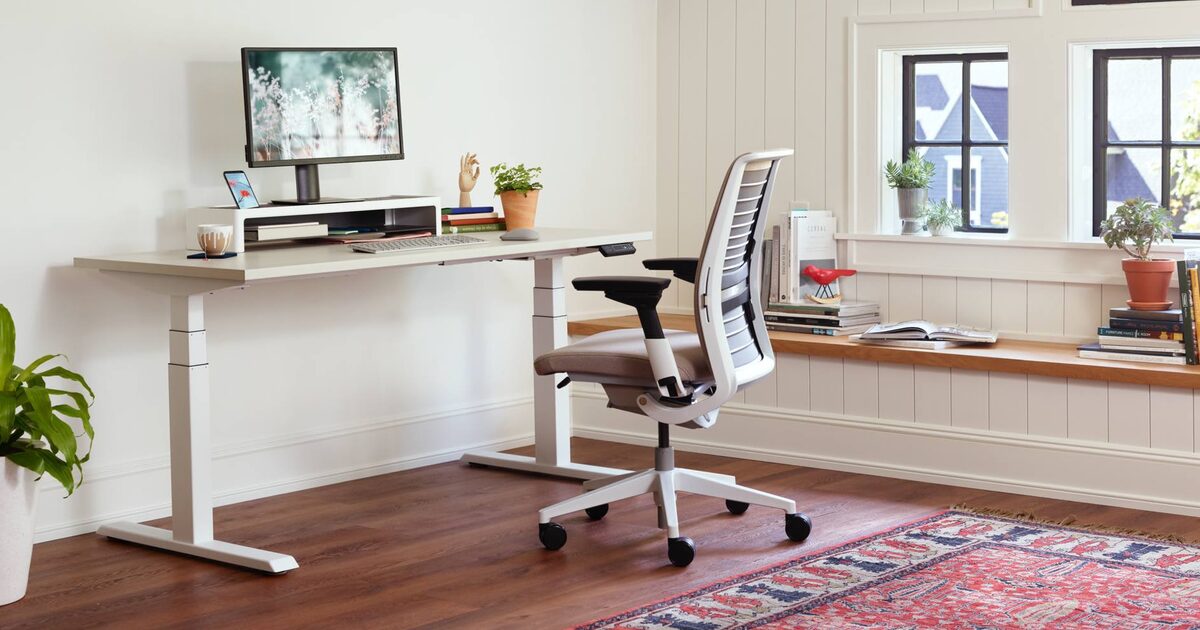 Steelcase store reception desk