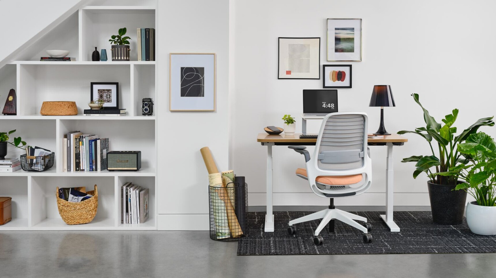 Steelcase Series 1 Office Chair At Desk In Home Setting
