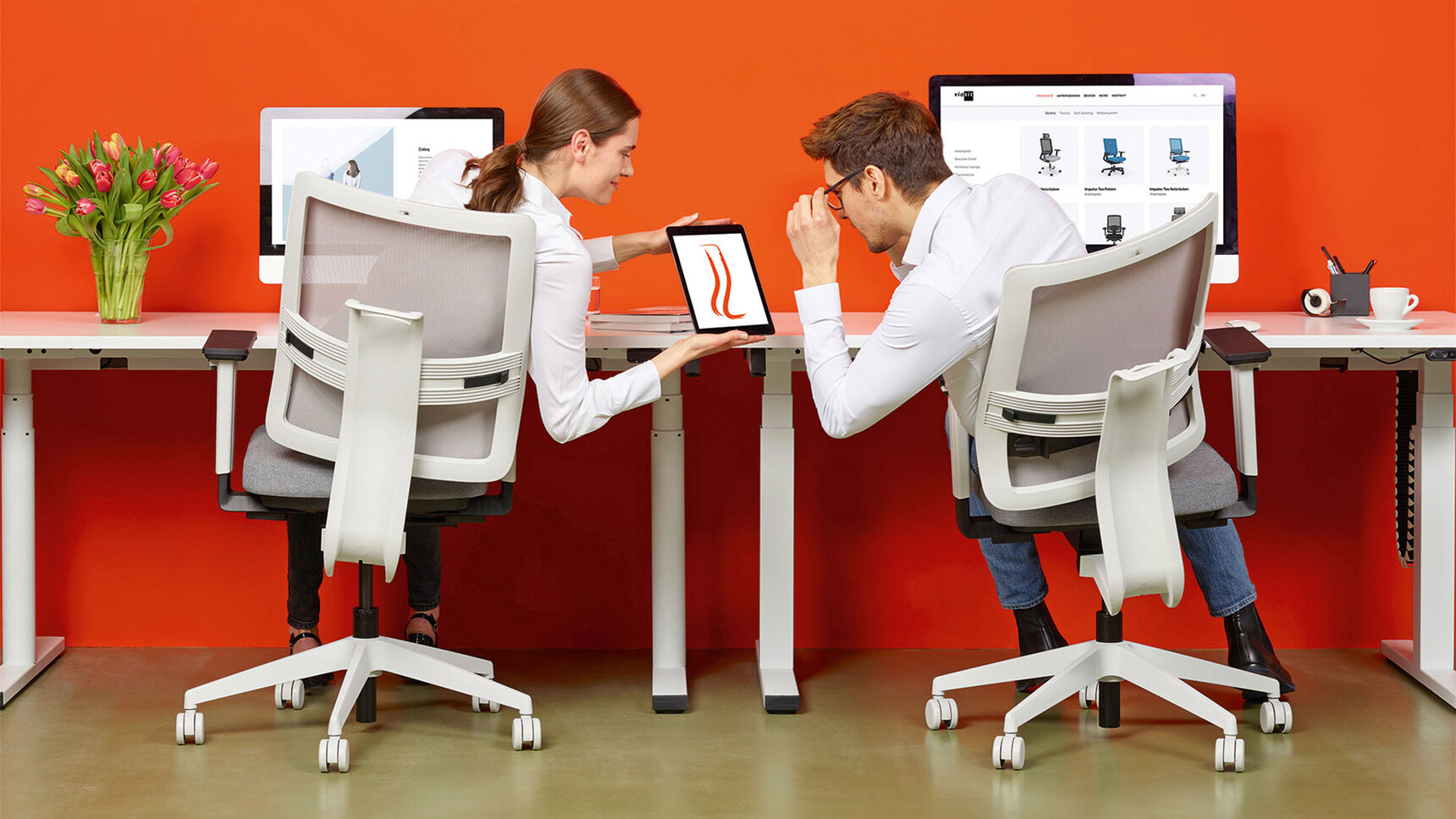 Viasit Toleo Mesh Office Chairs Family Image