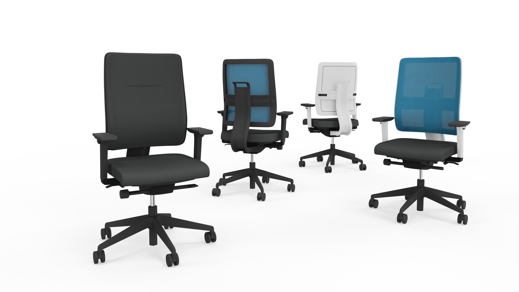 Viasit Toleo Mesh Office Chair Family Image