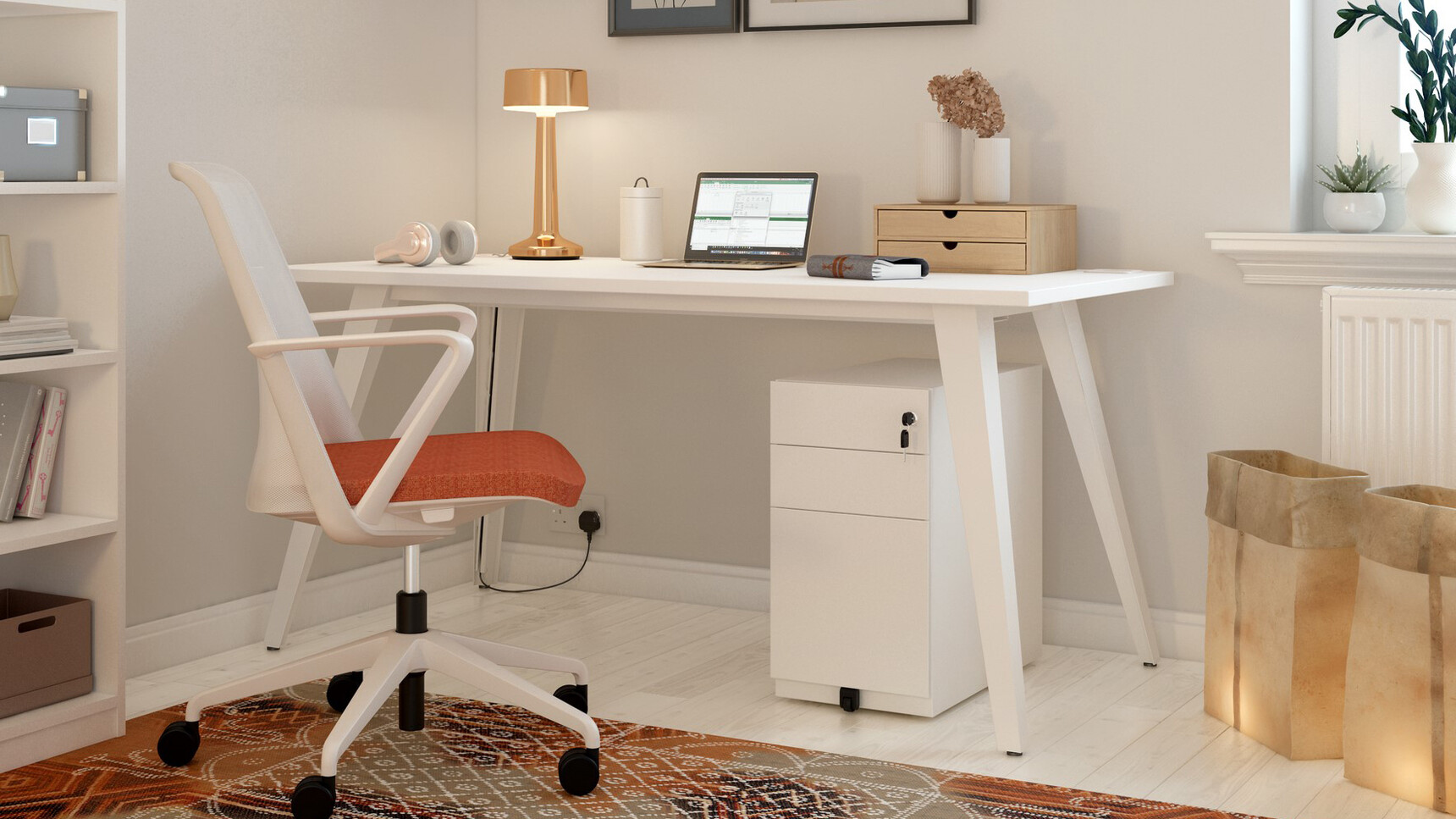 Elite Office Furniture Reflex Rectangular Desk Family Image