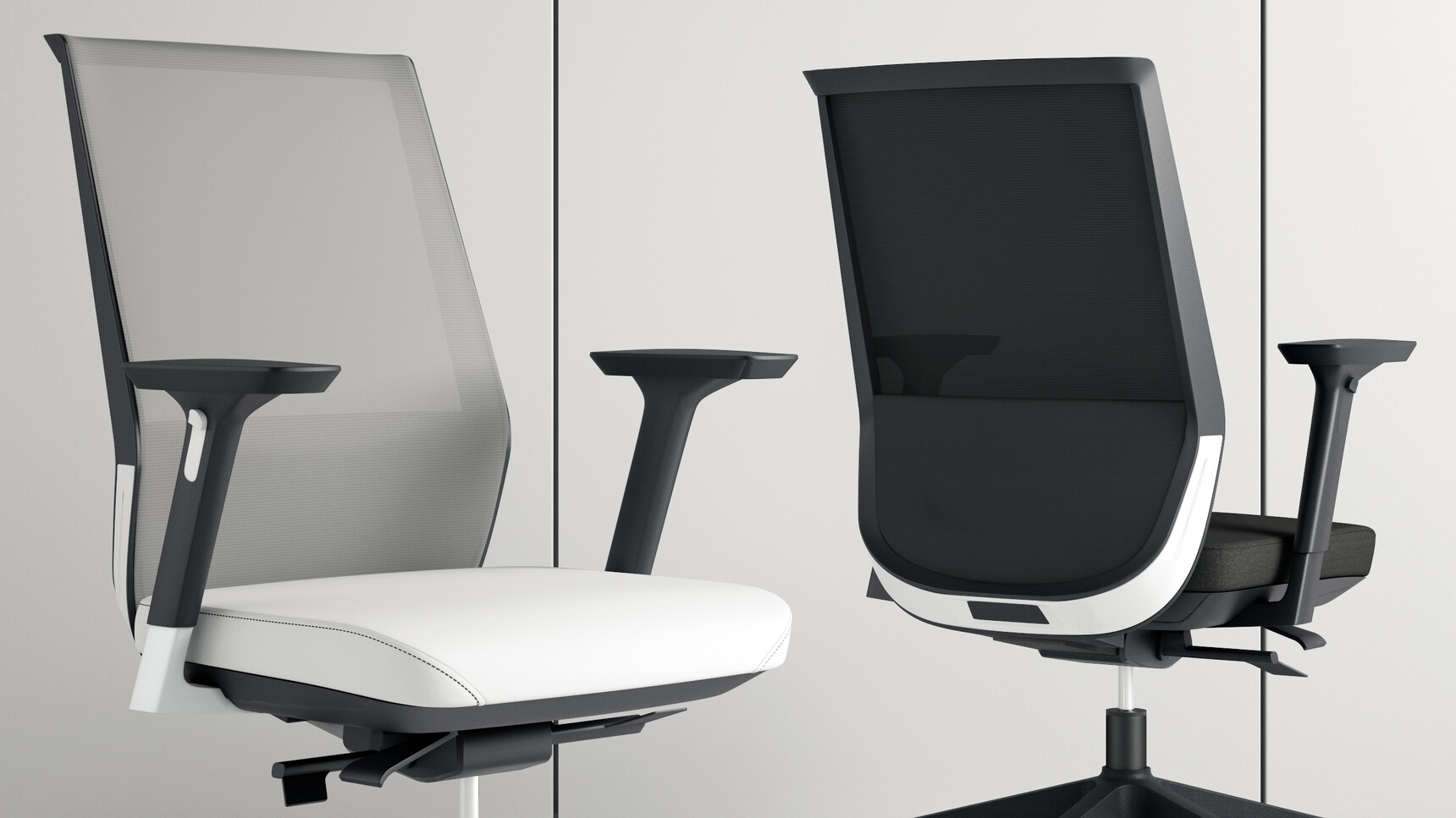 Elite Office Furniture Loop Mesh Task Chairs Detail Image