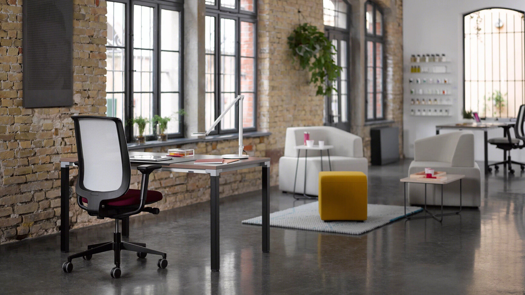 Steelcase Kalidro Fixed Height Desk In Office Setting