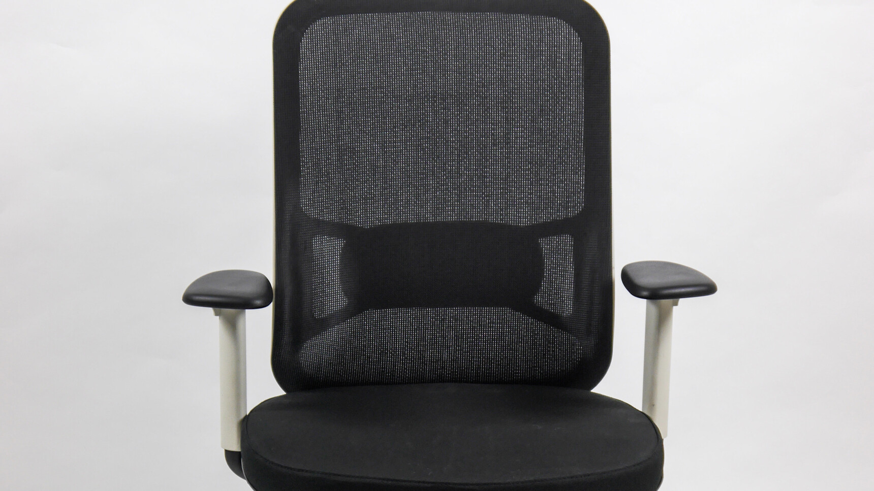 Claremont Centre Arran Task Chair White Frame Front Detail Image
