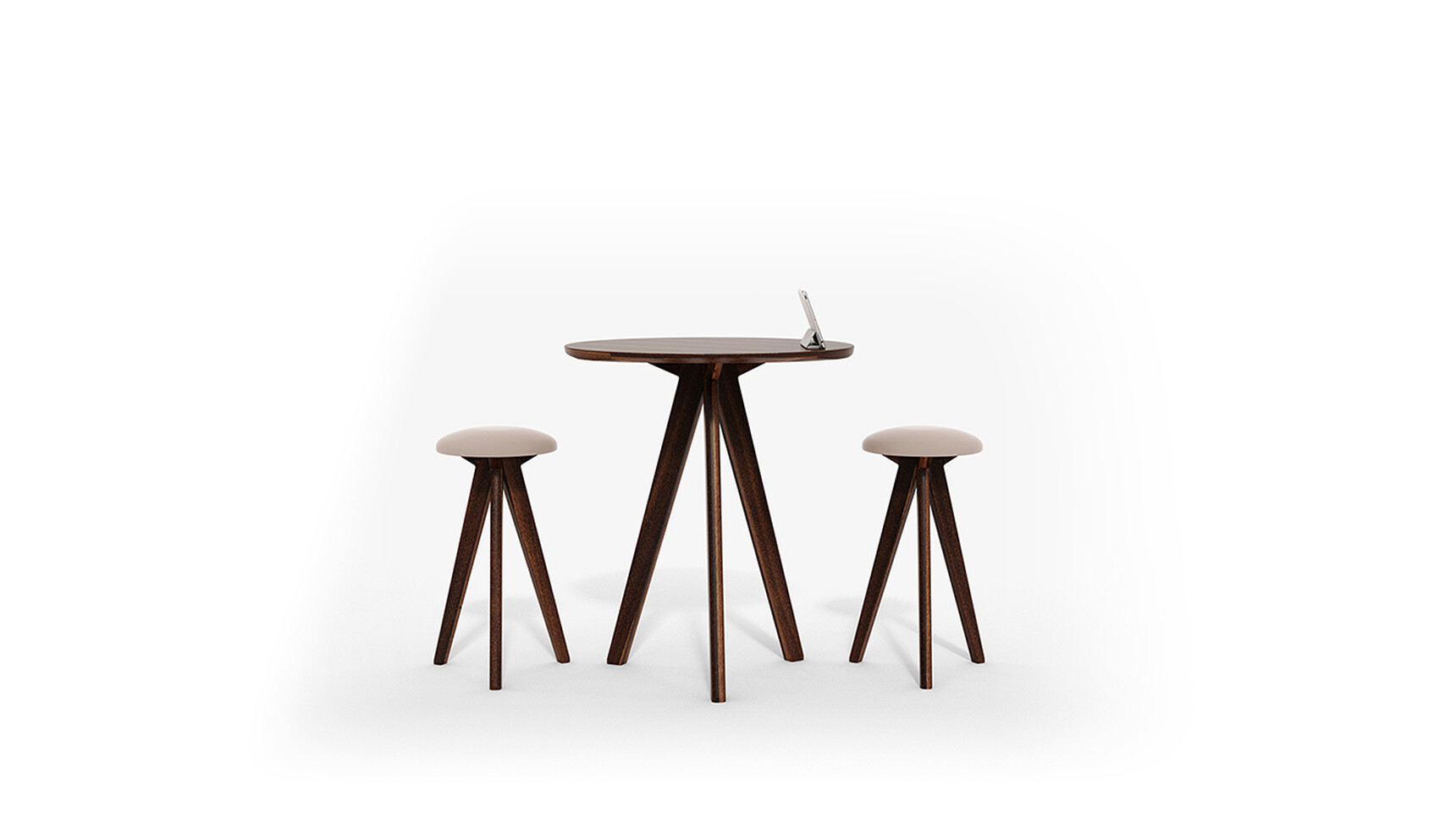 William Hands Vantage Medium Stools At Table Family Image