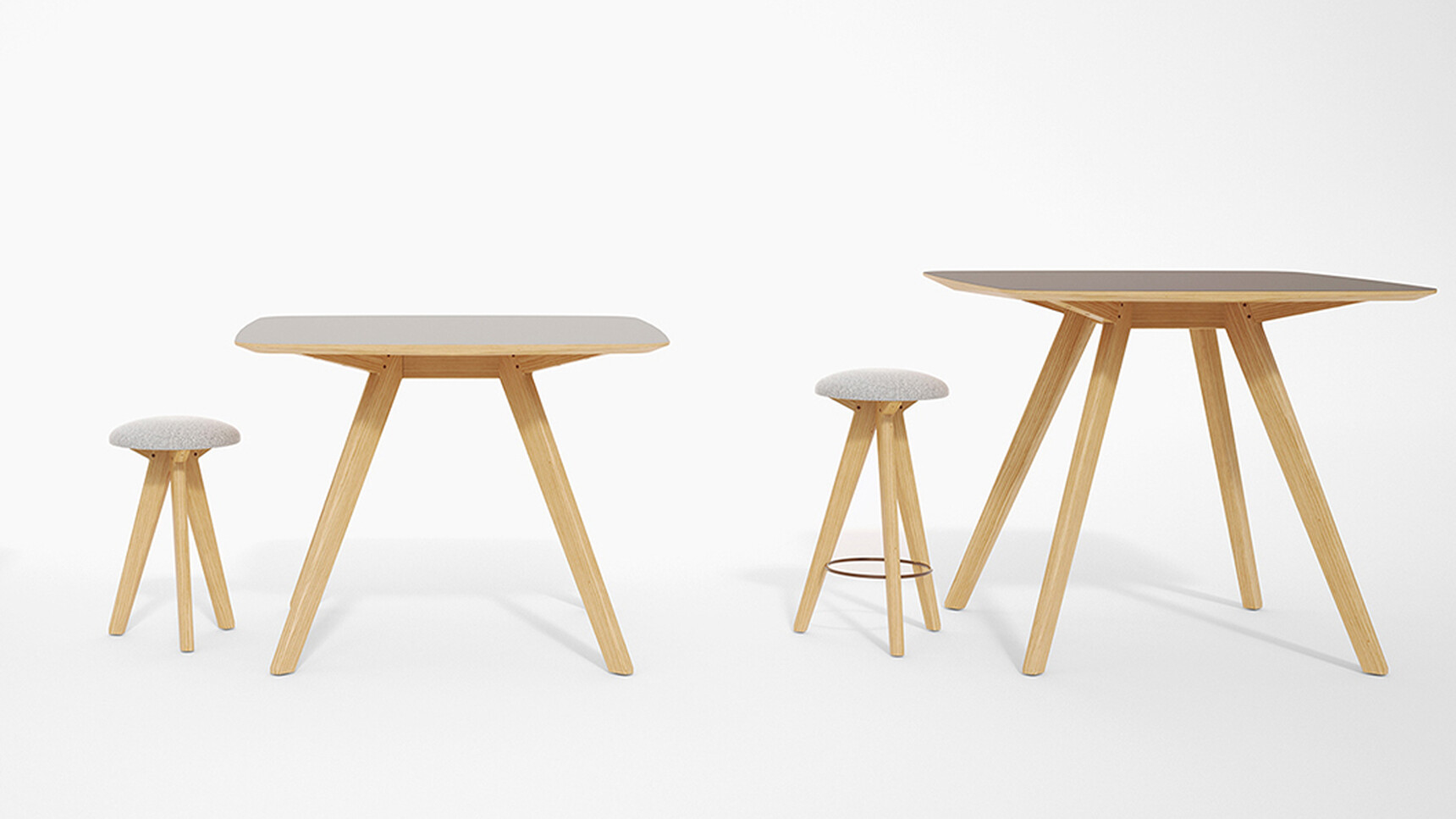 William Hands Vantage High Stool At Meeting Table