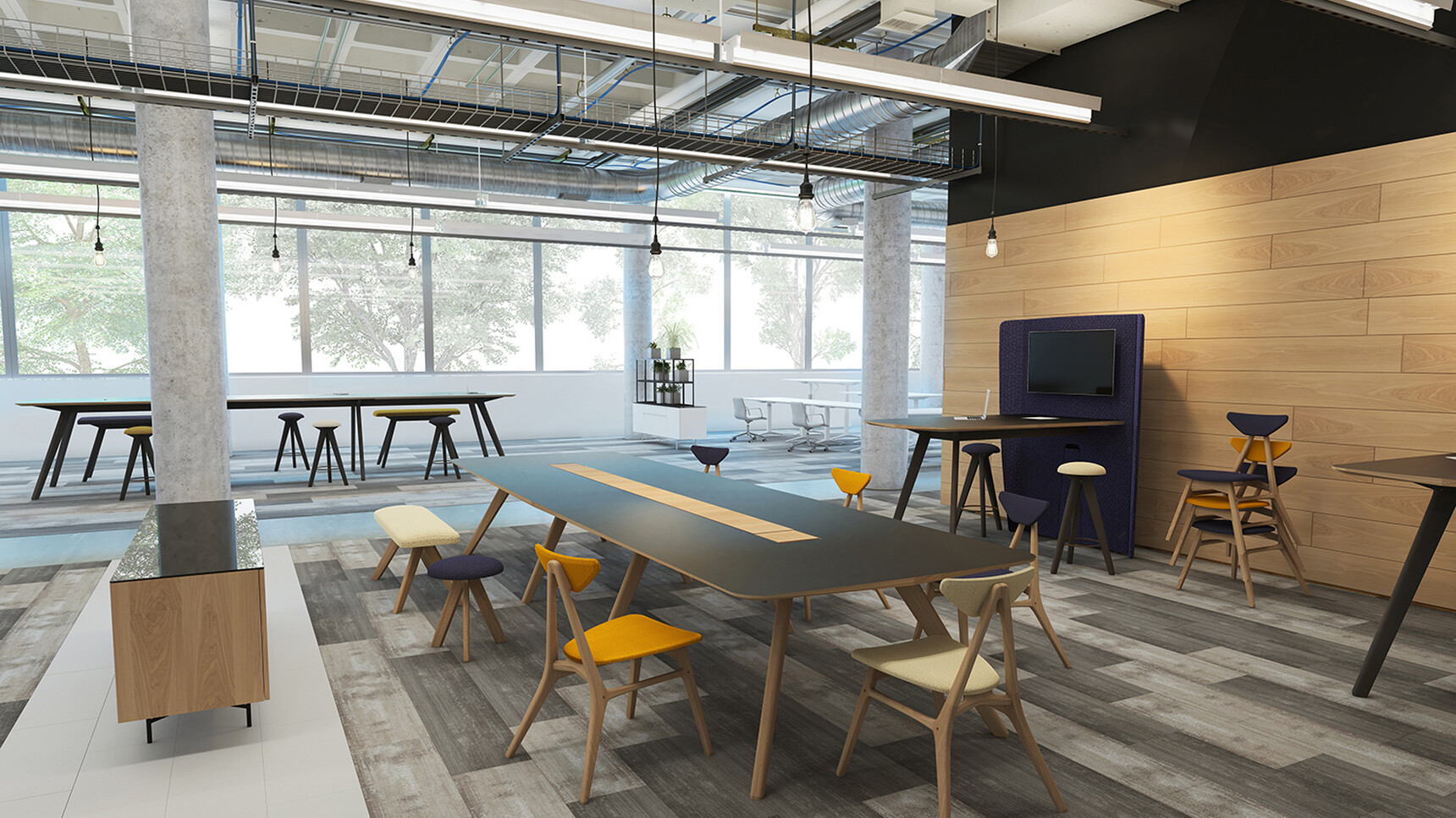 William Hands Vantage Media Hub In Office Setting