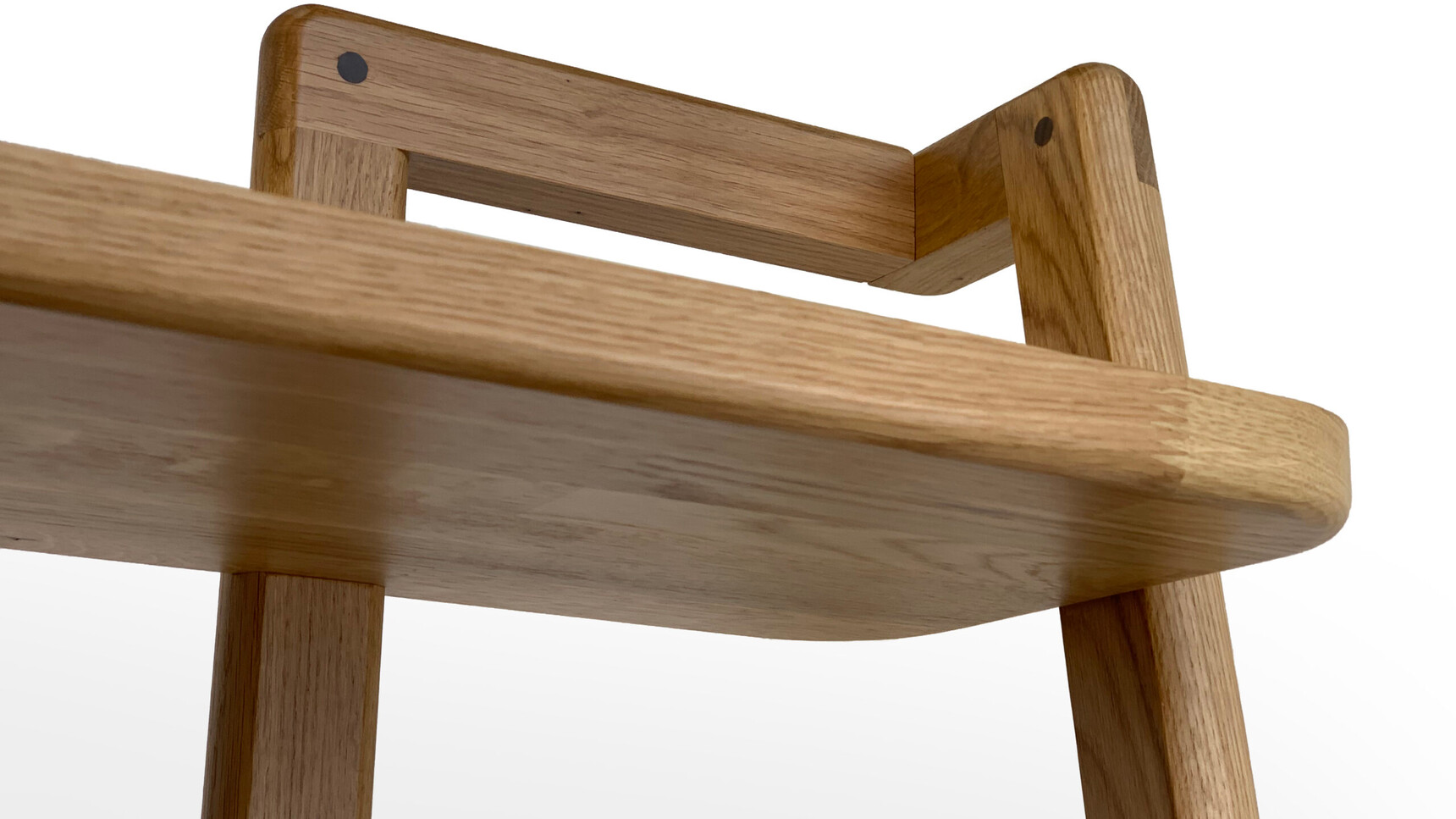 William Hands Embrace Home Office Desk Detail Image Of Top Corner