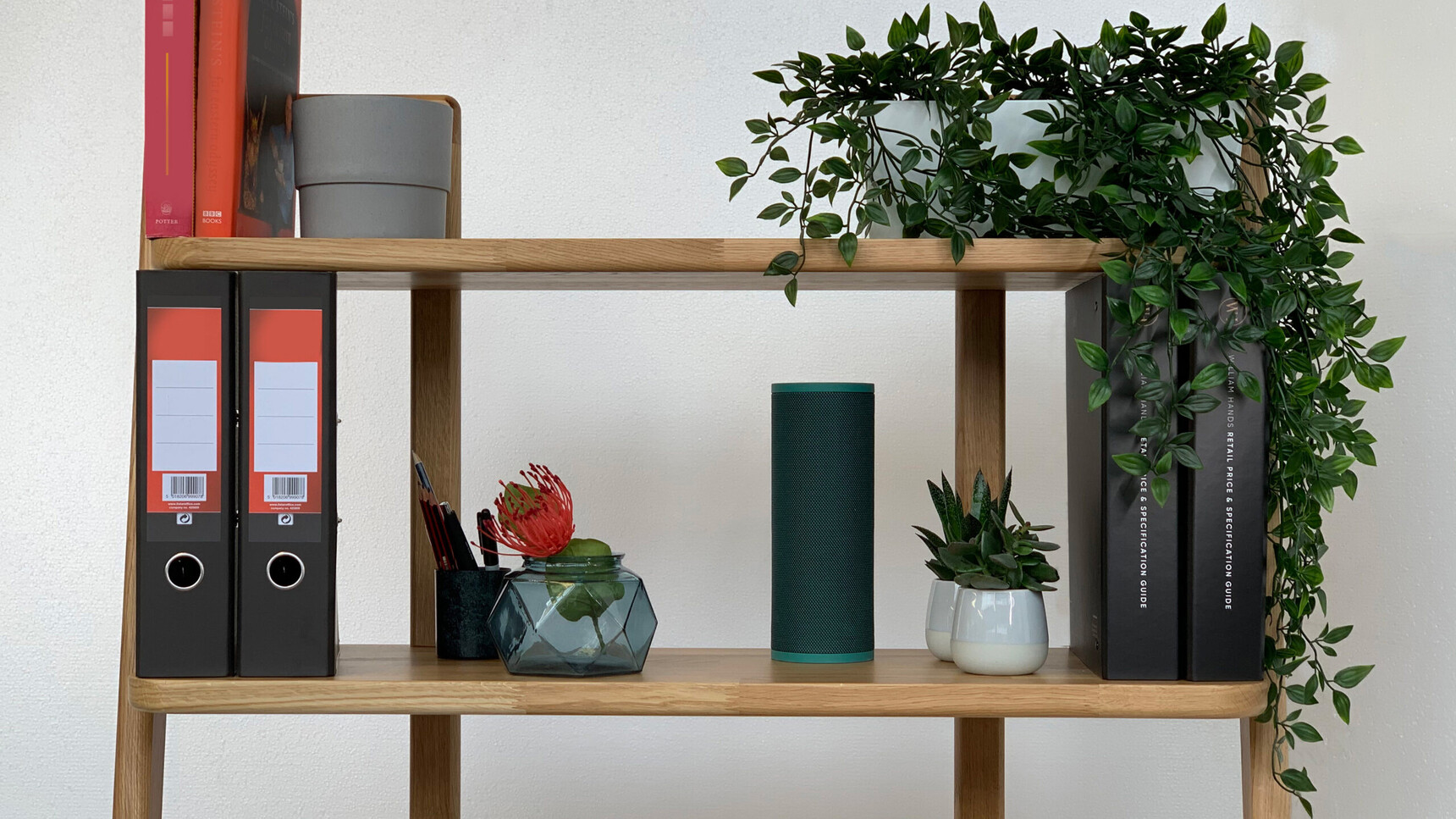 William Hands Embrace Home Office Desk Detail Image Of Storage On Desk