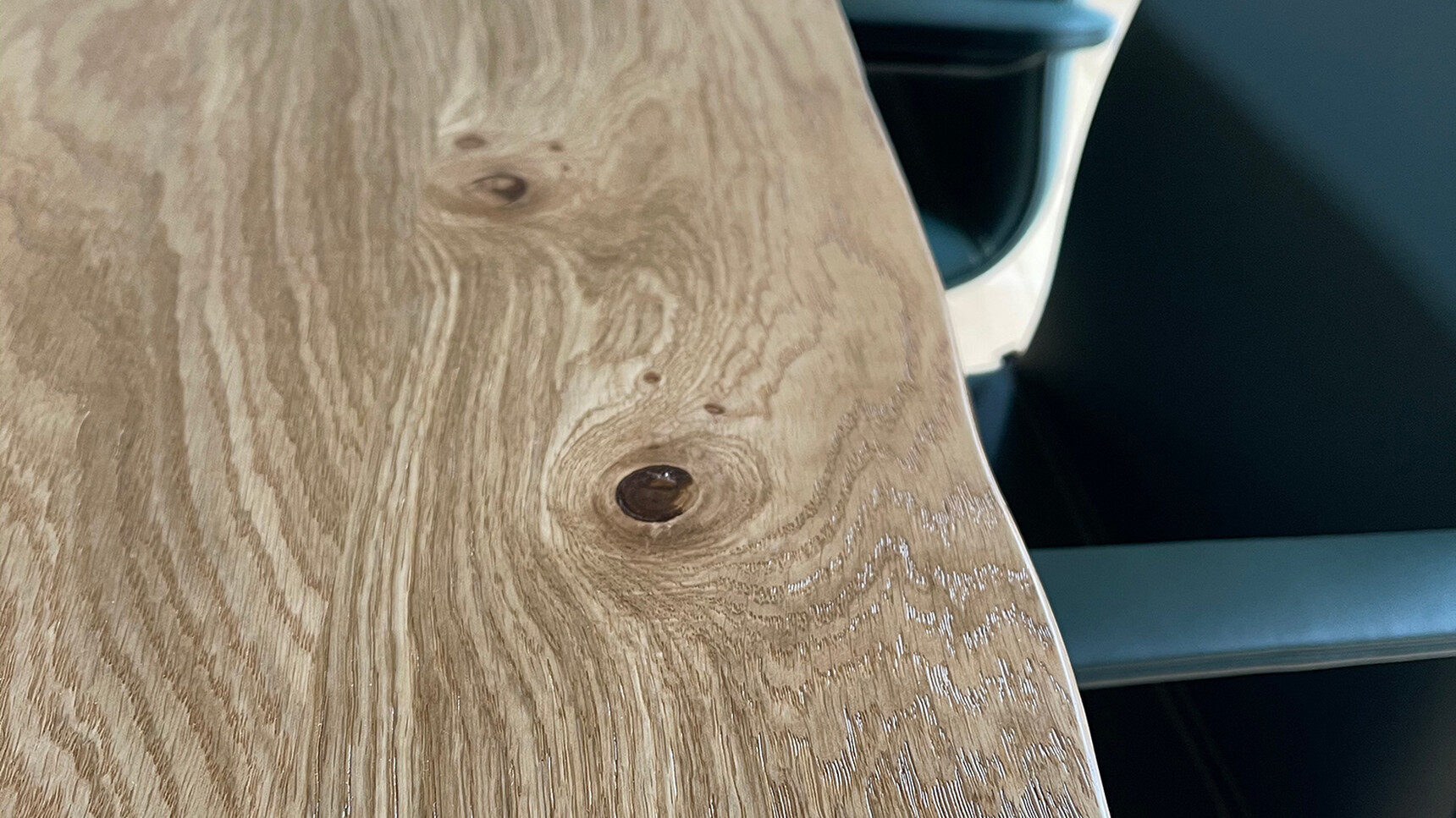 William Hands Arborex Meeting Table Detail Image Of Wood Top