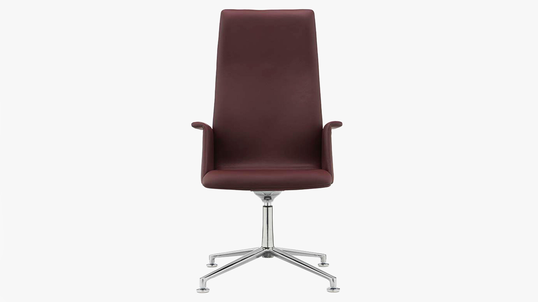 William Hands Cypher 851 High Back Office Chair With Four Star Base Wing Arm Front Angle Family Image