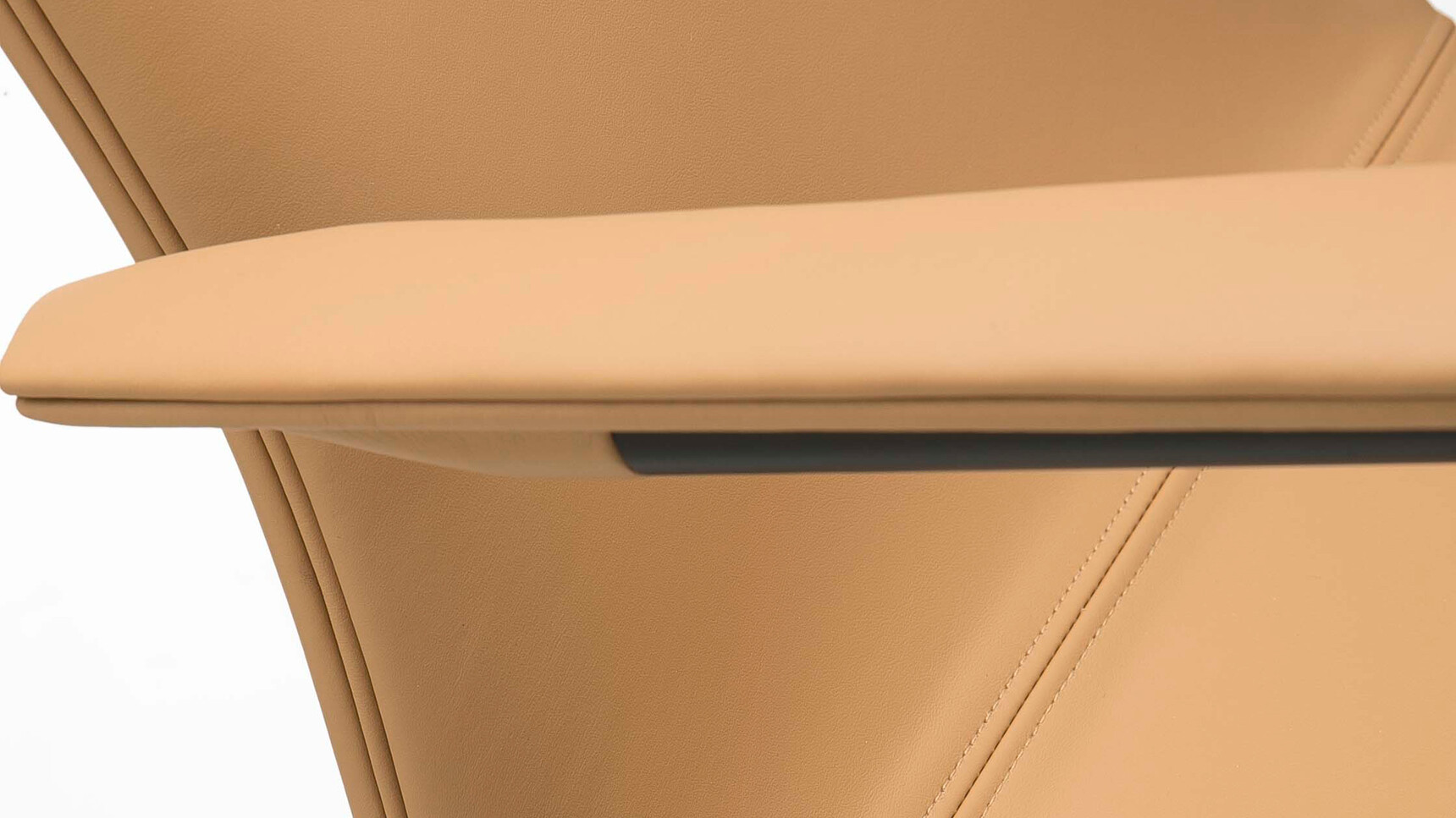 William Hands Cypher 810 Low Back Meeting Chair Cantilever Base Detail Image Of Arm