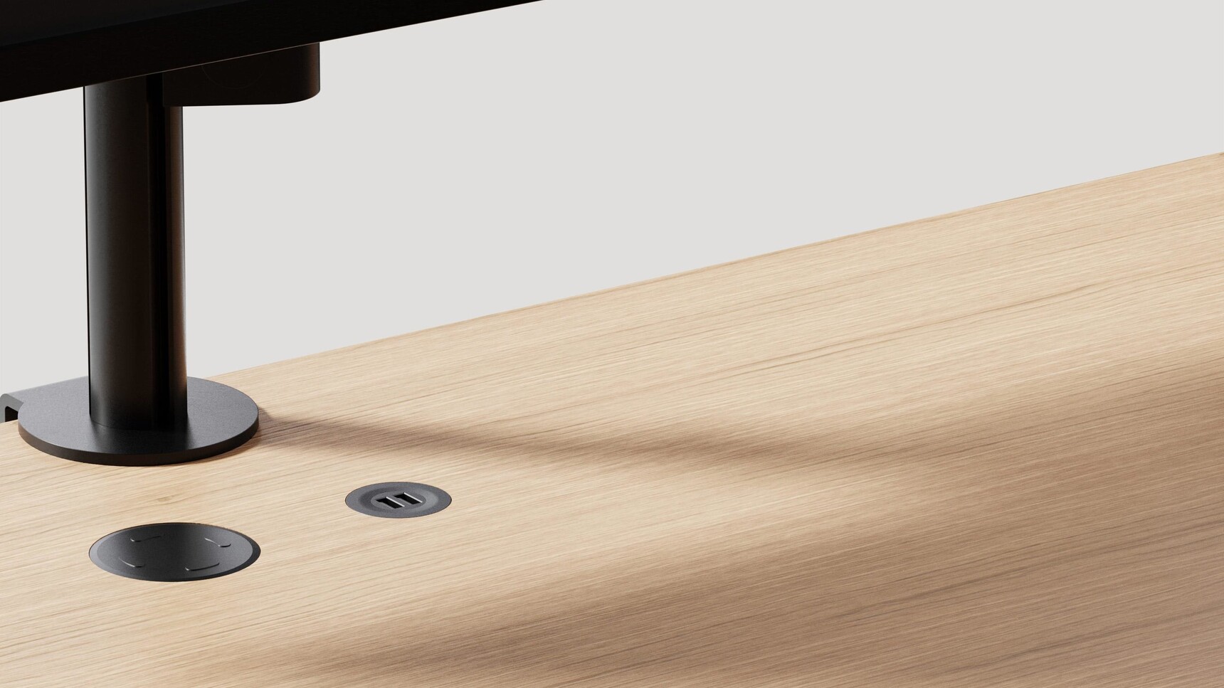 Mute Space L Double Pod Detail Image Of The Tabletop
