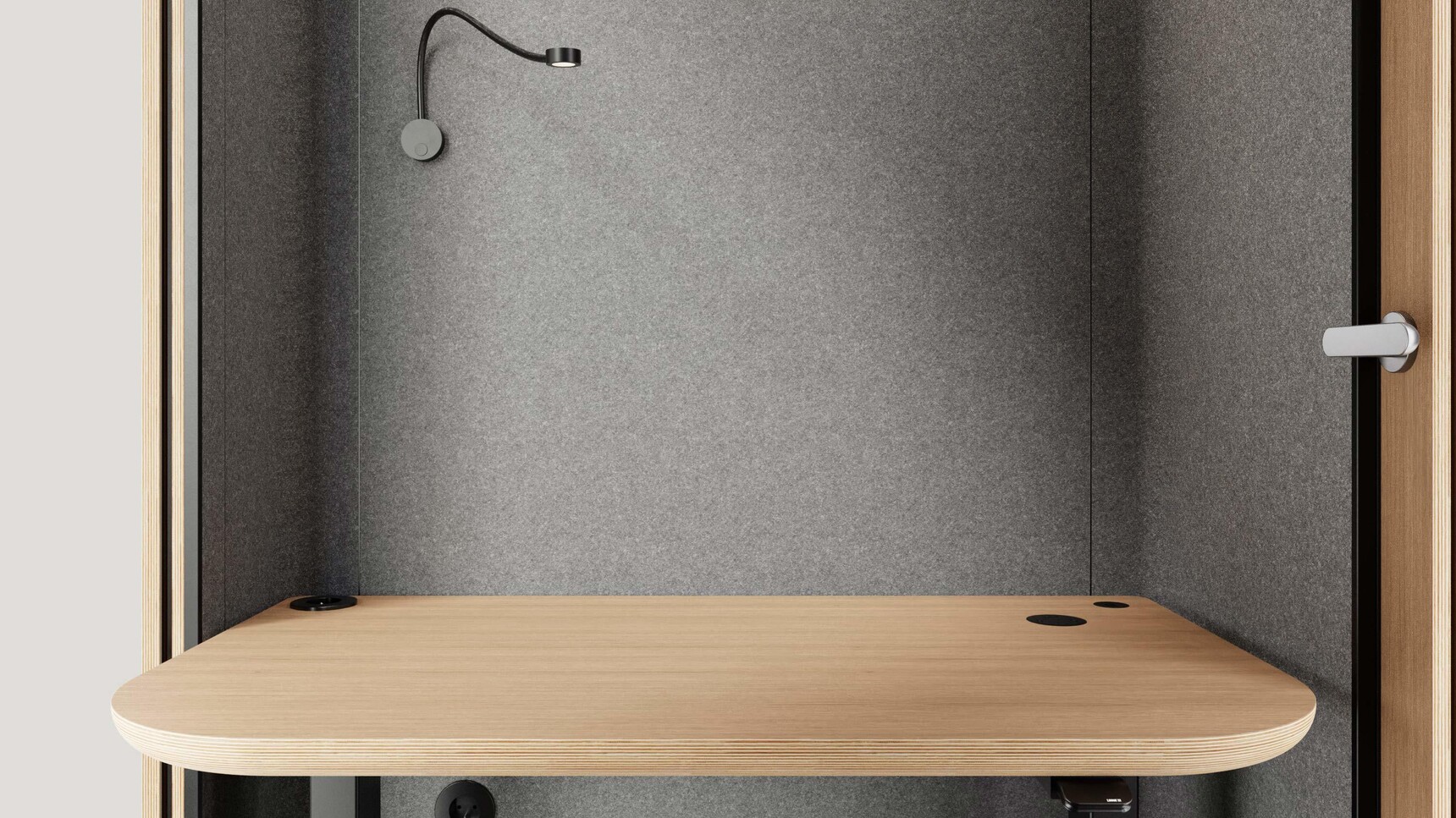 Mute Space M Single Pod Detail Image Of Interior