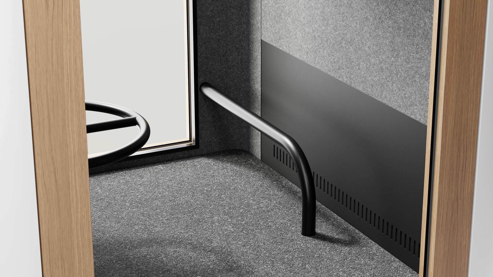 Mute Space S Standard Booth Detail Image