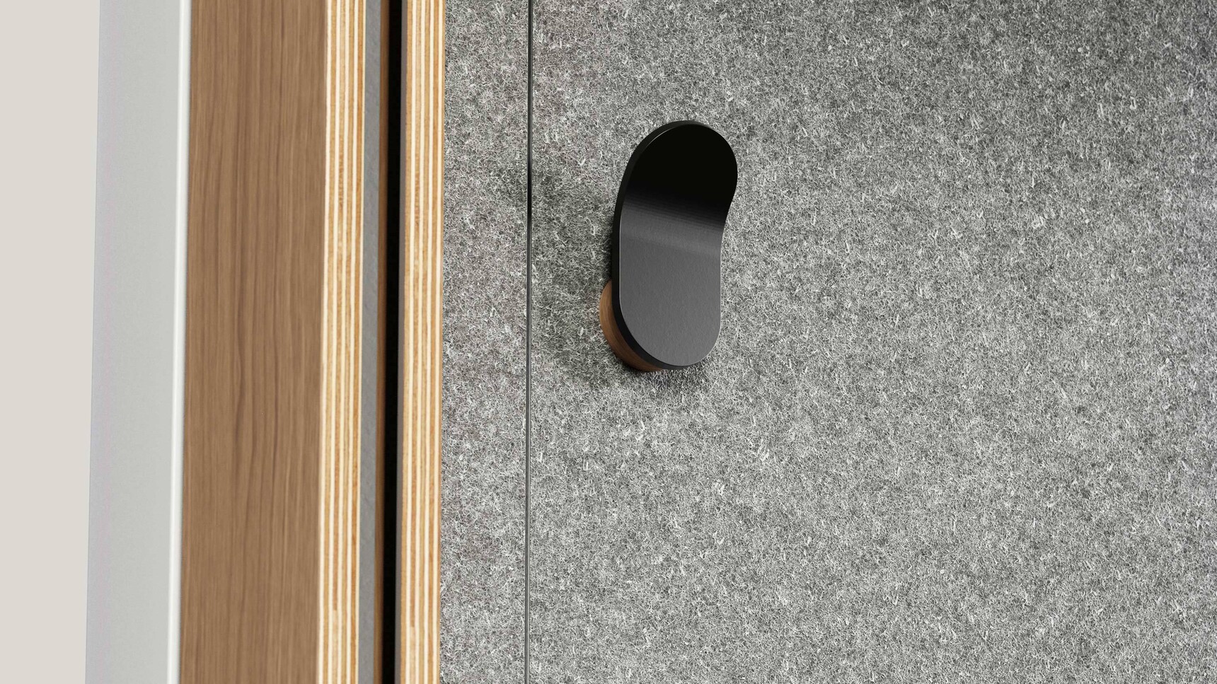 Mute Space S Video Conference Booth Detail Image Of Hook