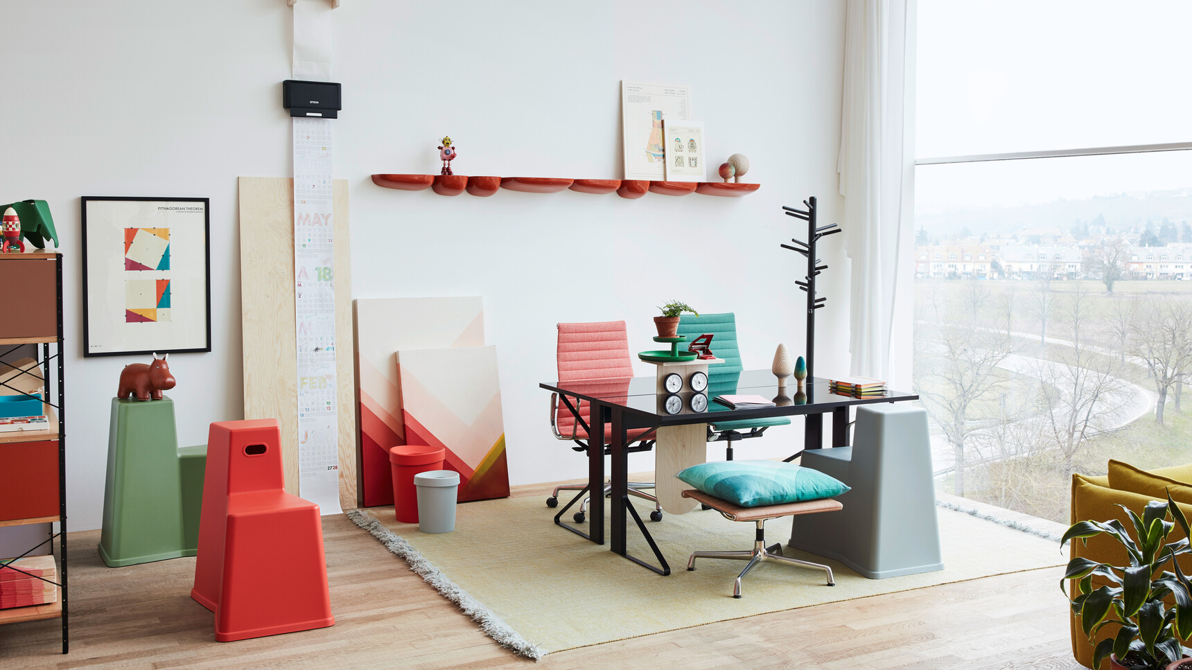 Vitra Aluminium Chair EA119 Family2