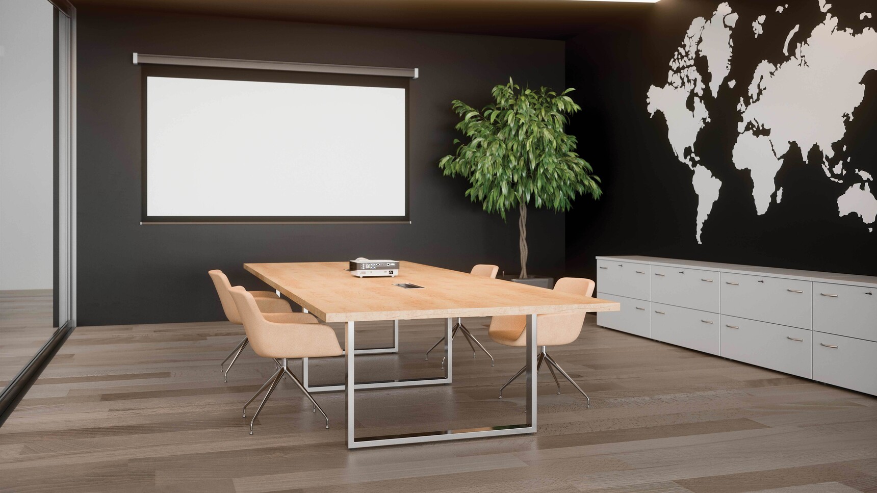 Buronomic Prestige Conference Table In Office Setting